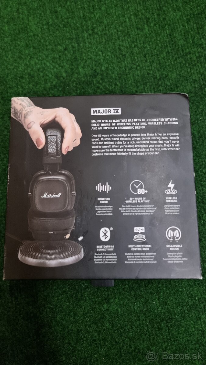 Marshall Major IV Bezdrôtové slúchadlá - 8