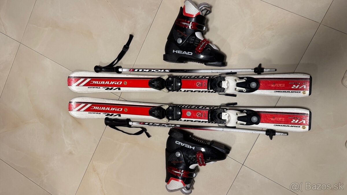 Detske lyže Dynamic 100 cm komplet set - 8