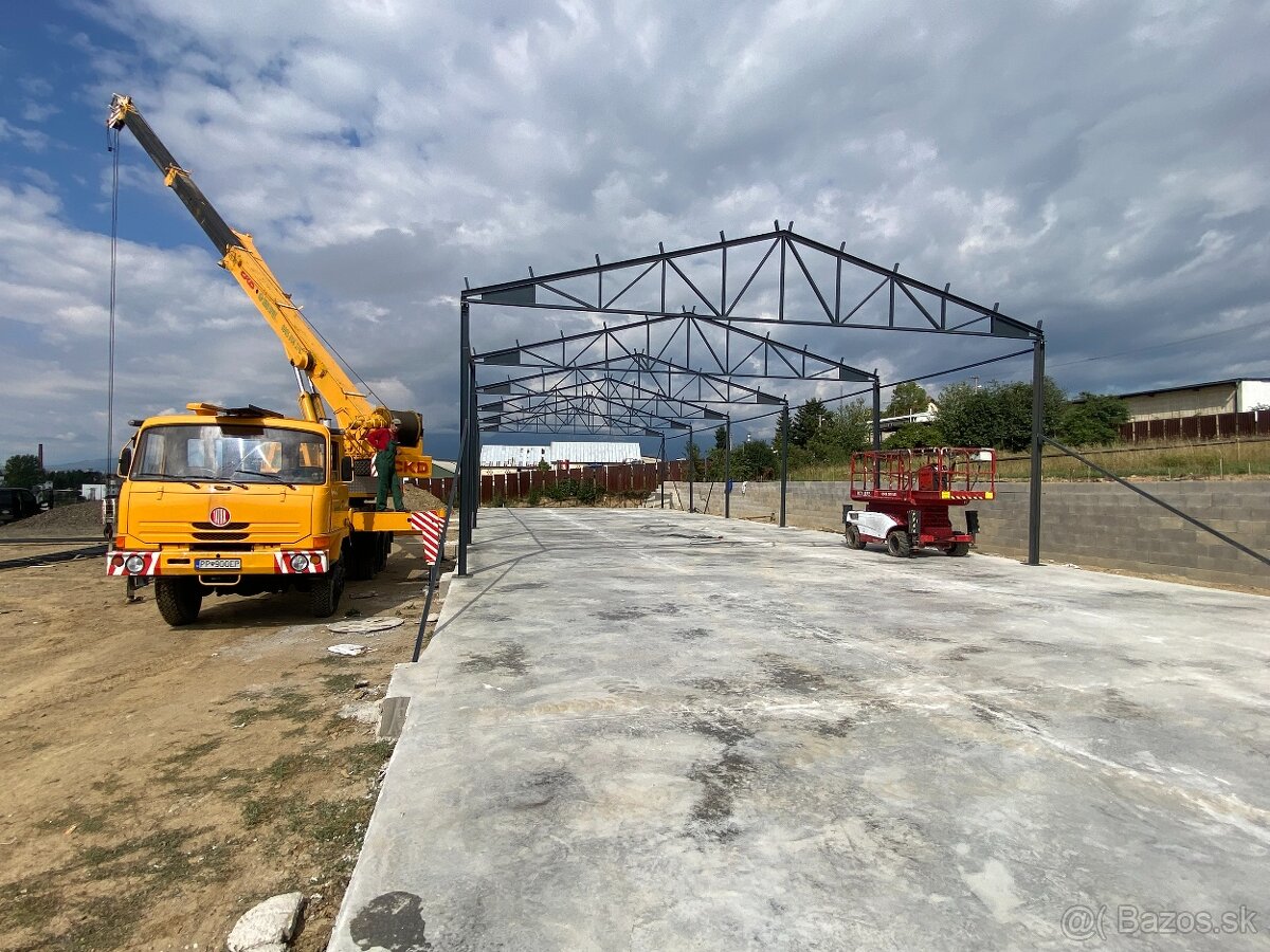 Konštrukcia haly 15x30x6m - 8
