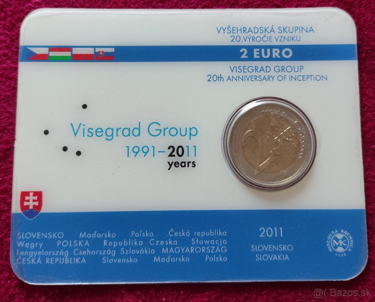 Predám Slovenské 2€ BU karty - 8