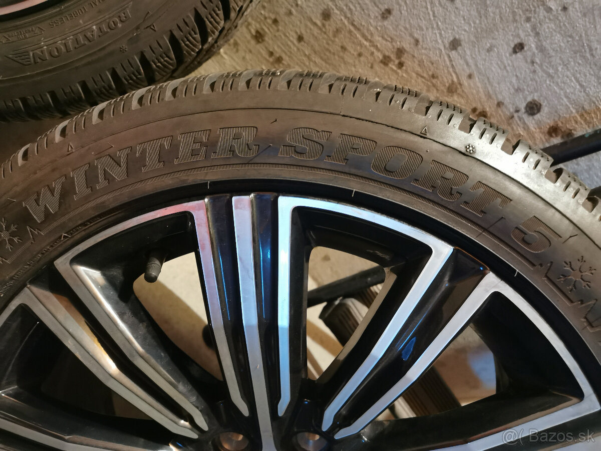 Volvo S60 / V60 - orig. 18" zimná sada DOT 23 6+ mm - 8