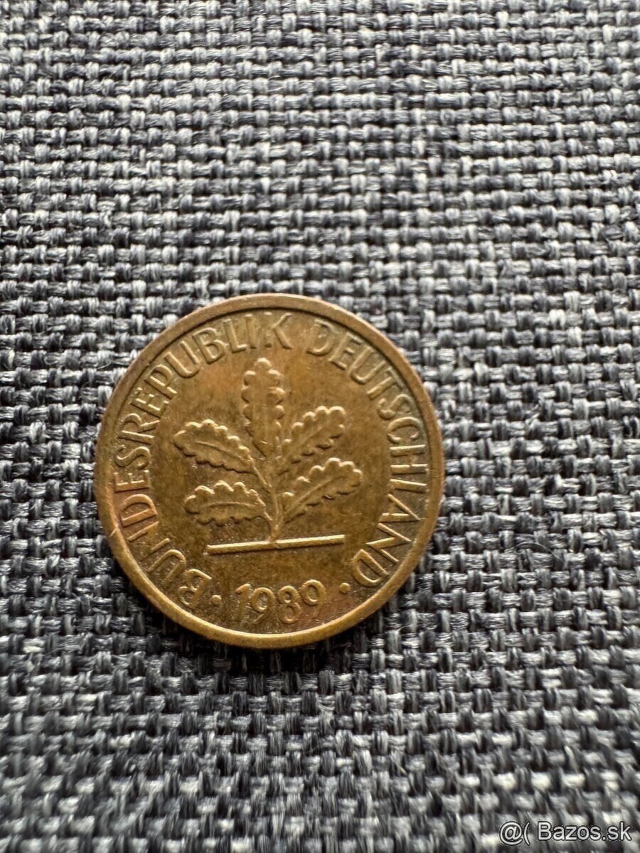 Nemecko - 5 Pfennig 3 ks, 2 Pf. 2 ks, 1 Pfennig 3 ks = 8 ks - 8