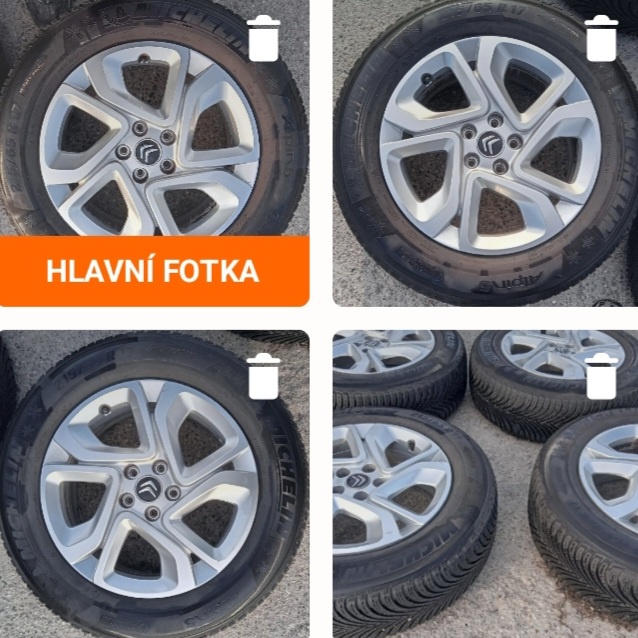 alu kola CITROEN R17 - 8