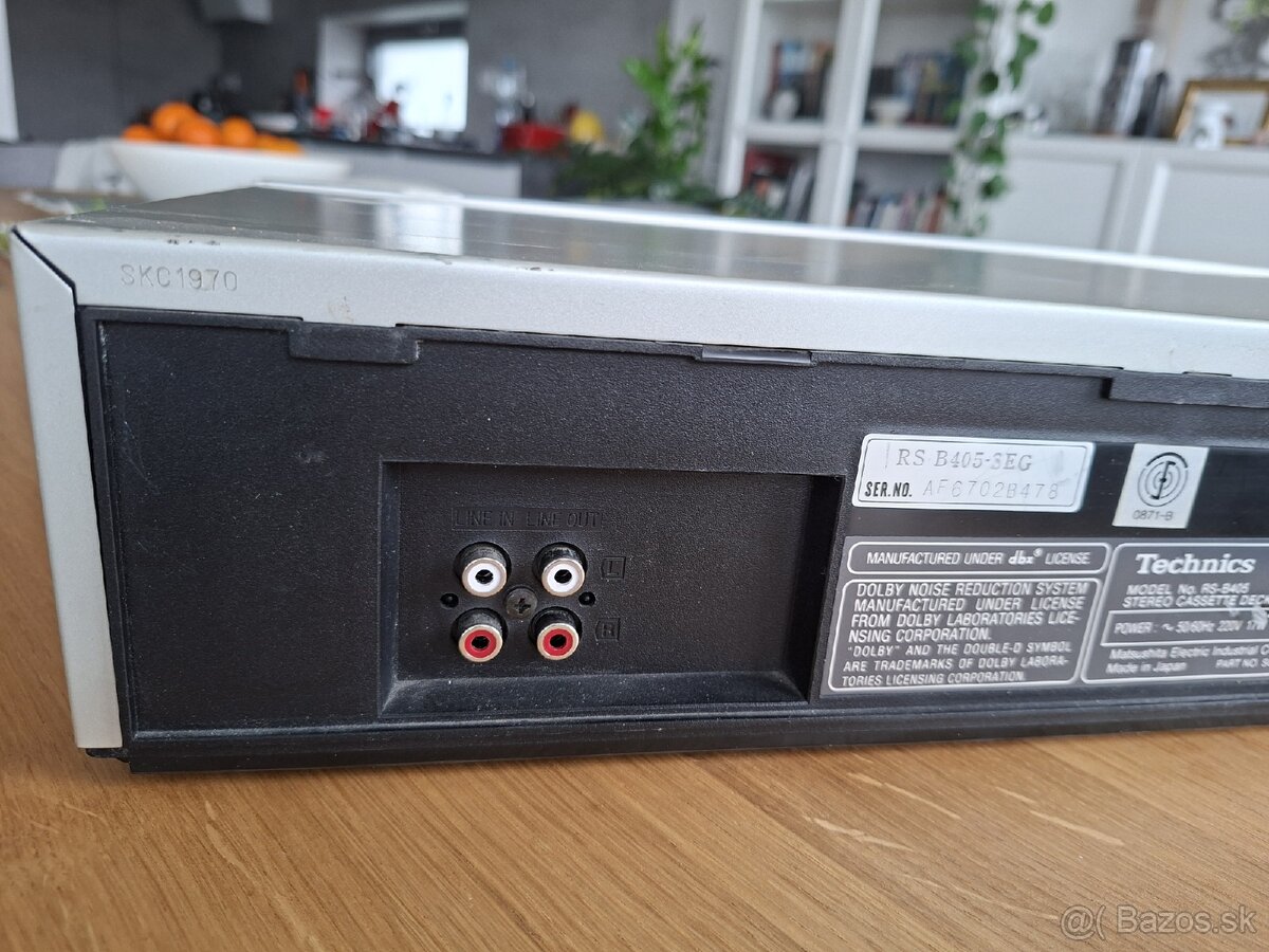 Deck Technics RS-B405 + tuner Technics ST-G4 - 8