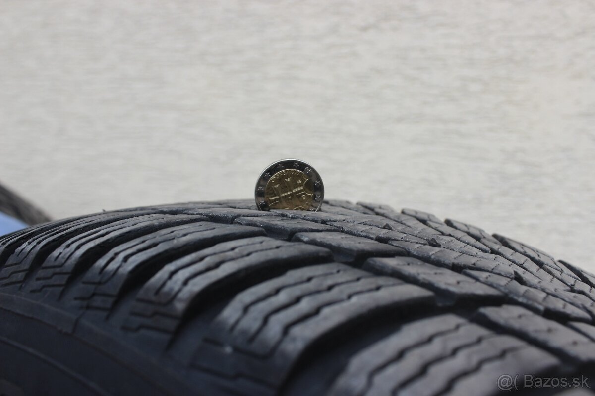 ZIMNÉ pneumatiky 215/55 R16 97H + disky FORD - 8