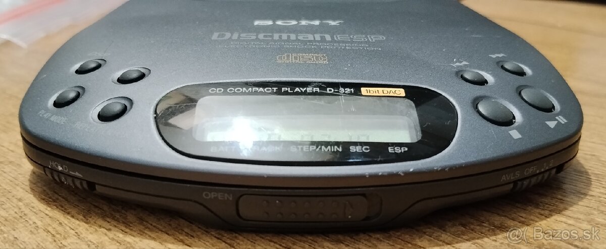 SONY D-321 .... cd prehrávač (discman) .... - 8