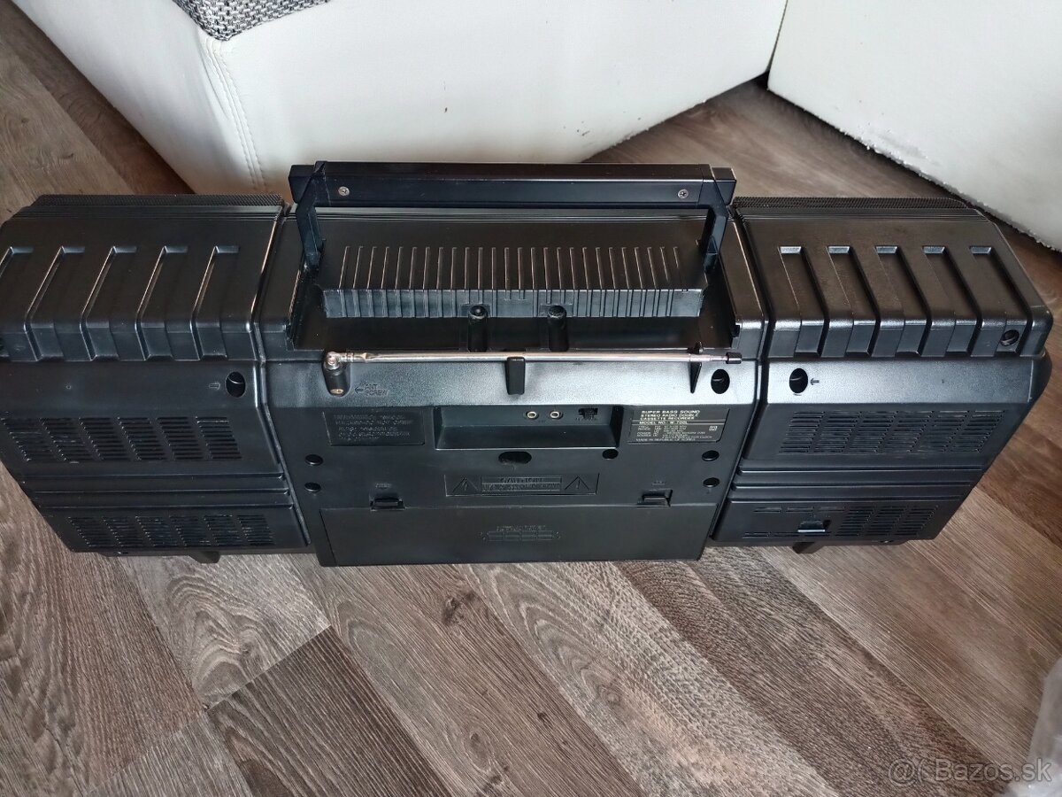 Samsung W700L radiomagnetofon retro 2 kazeťák Korea - 8