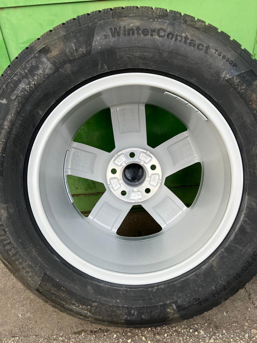 Zimna sada elektróny vw Touareg , 5x112 , r17 - 8