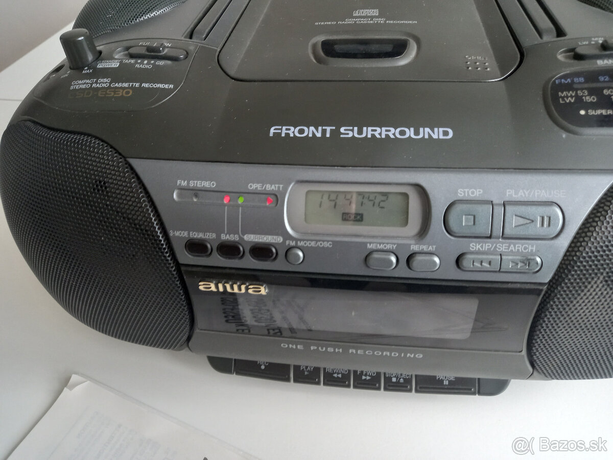 AIWA CSD-ES30EZ - REZERVA - KE, ozvite sa stratil som kontak - 8