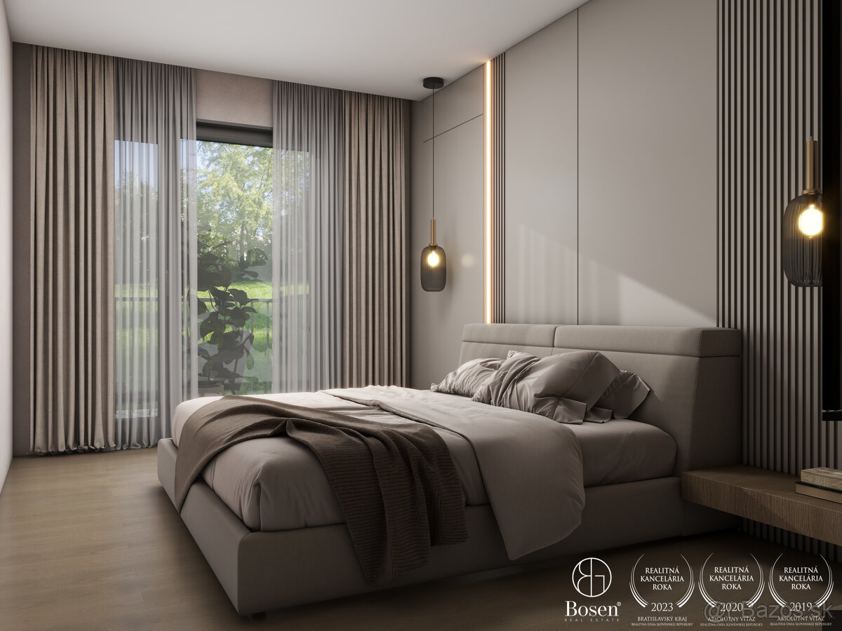 BOSEN Realicity | Moderný 3-izbový byt s terasou v novostavb - 8