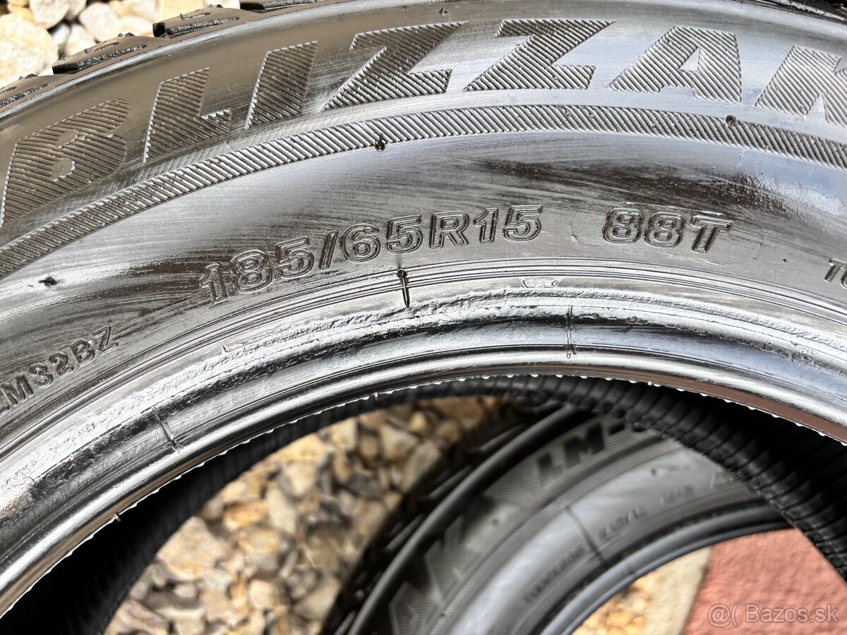 185-65 R15 Bridgestone Blizzak - zimné - 8