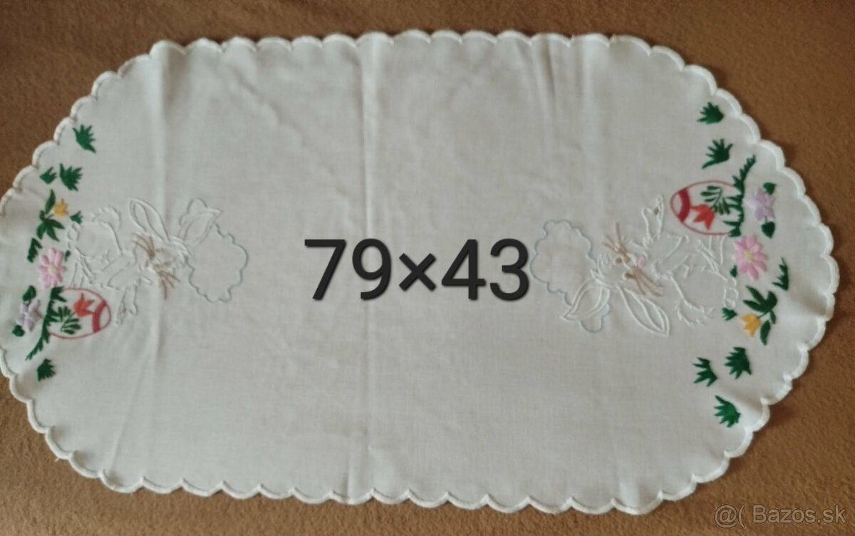 Ručne vyšívané obrusy. - 8