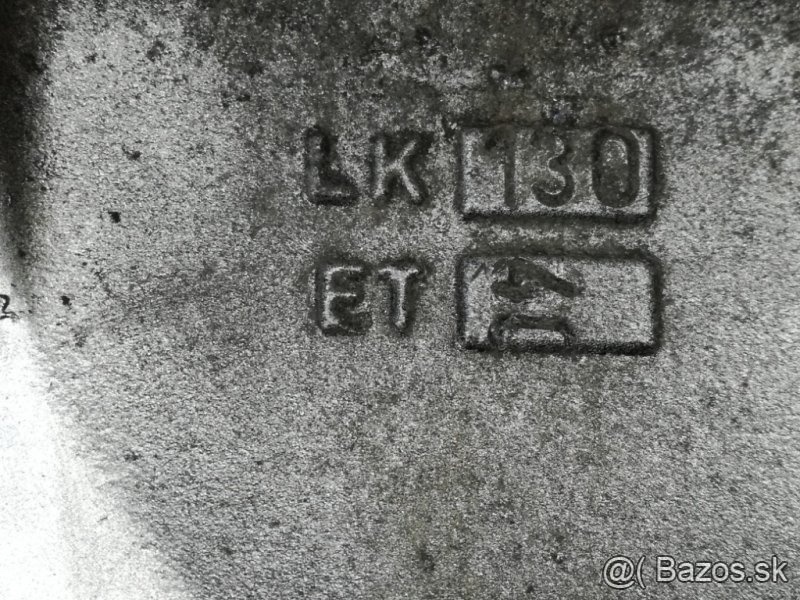 Predam 4x elektrony R17 roztec 5x130R17 r17 7.5Jx17H2 ET 40 - 8