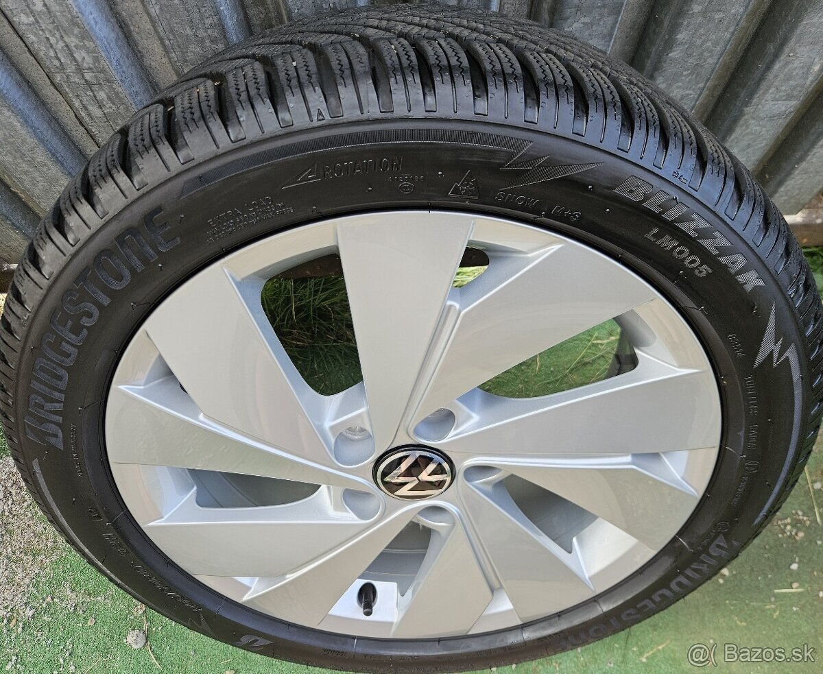Originálna zimná sada VW - 5x112 r17 + 205/50 r17 93H - 8