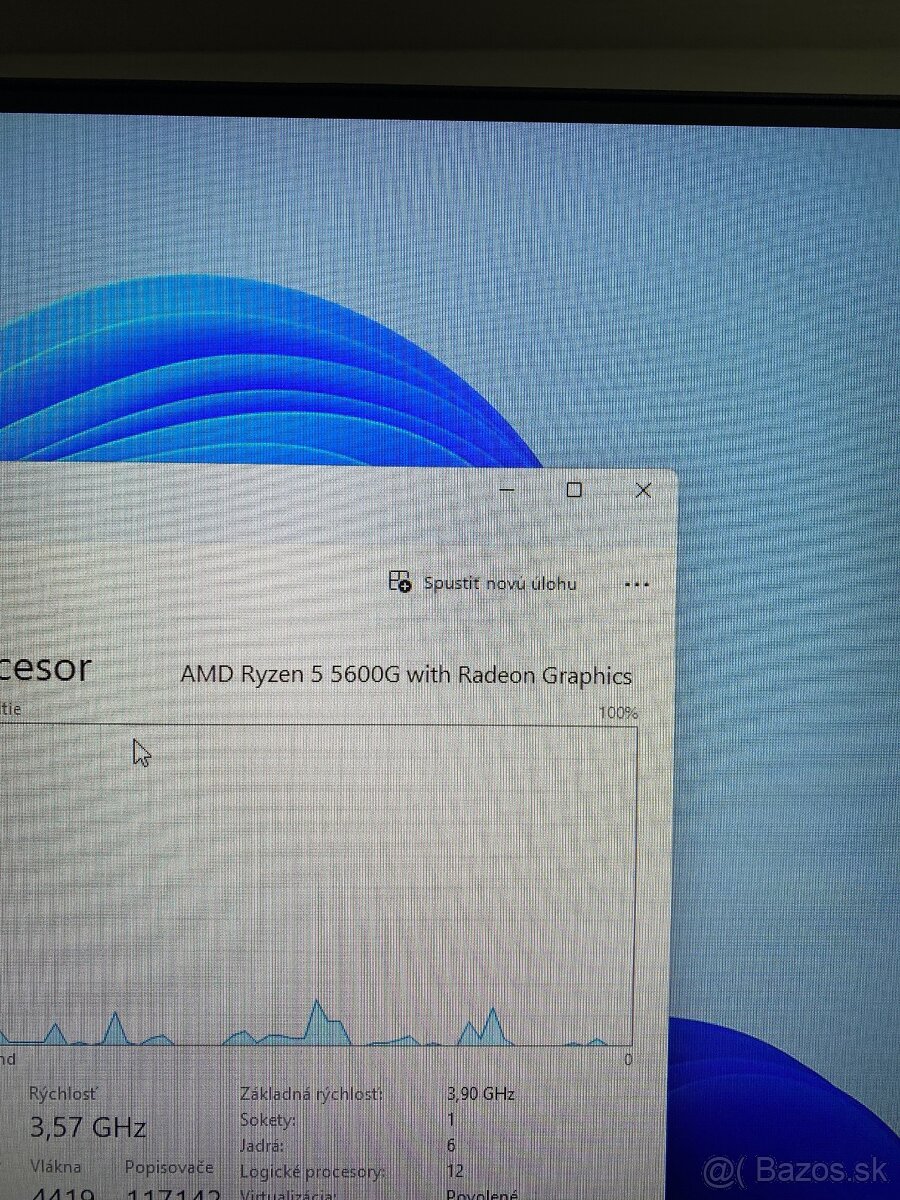 Herný PC, RTX 3060 12 GB, RYZEN 5, 24 GB RAM - 8