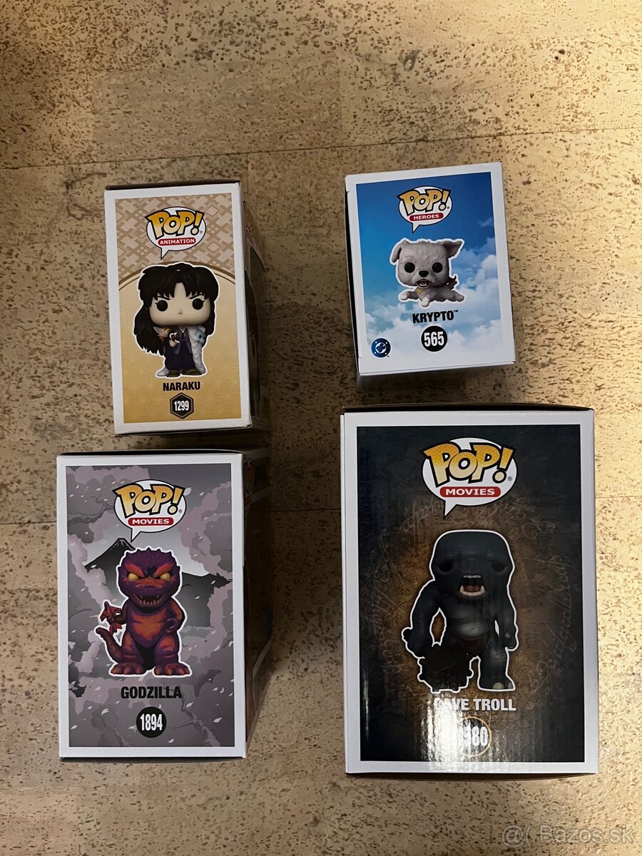 Funko pop postavičky - 8