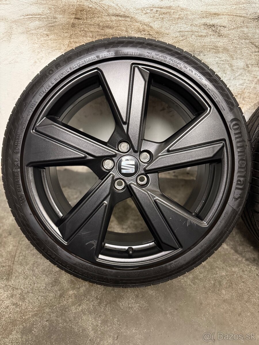 Letná sada 5x100 R18 , 215/40/18 Seat Ibiza Cupra - 8