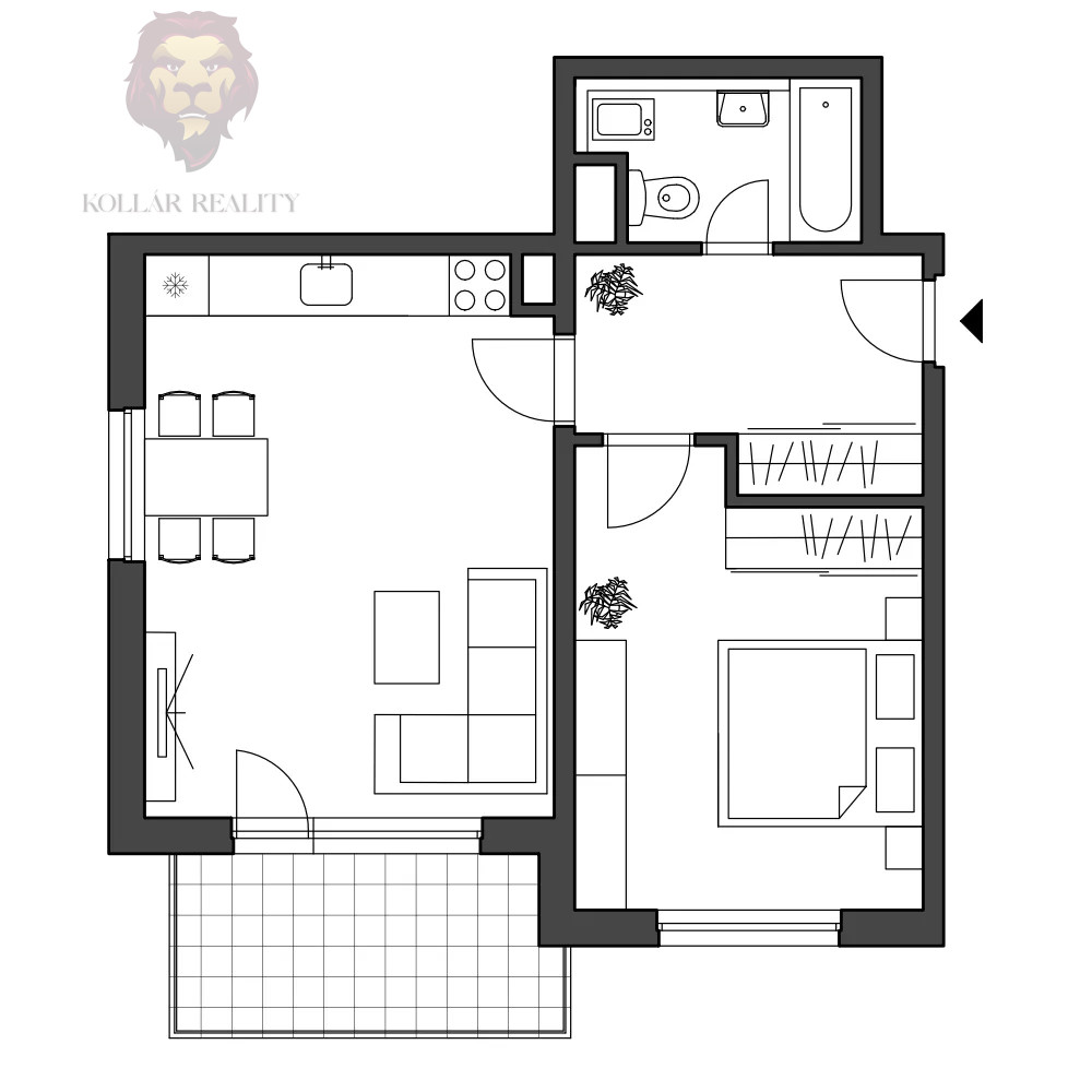 Moderný 2-izbový byt v Trenčíne – nadštandard & parkovanie - 8