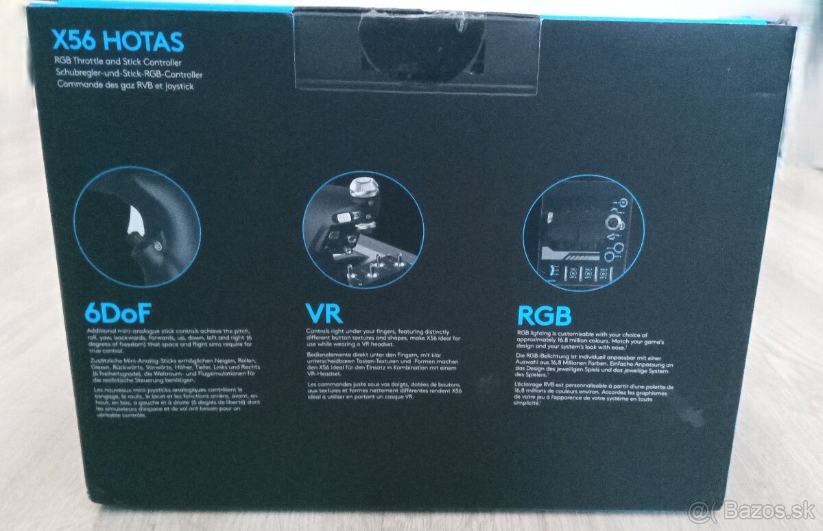 Logitech G X56 H.O.T.A.S RGB - 8