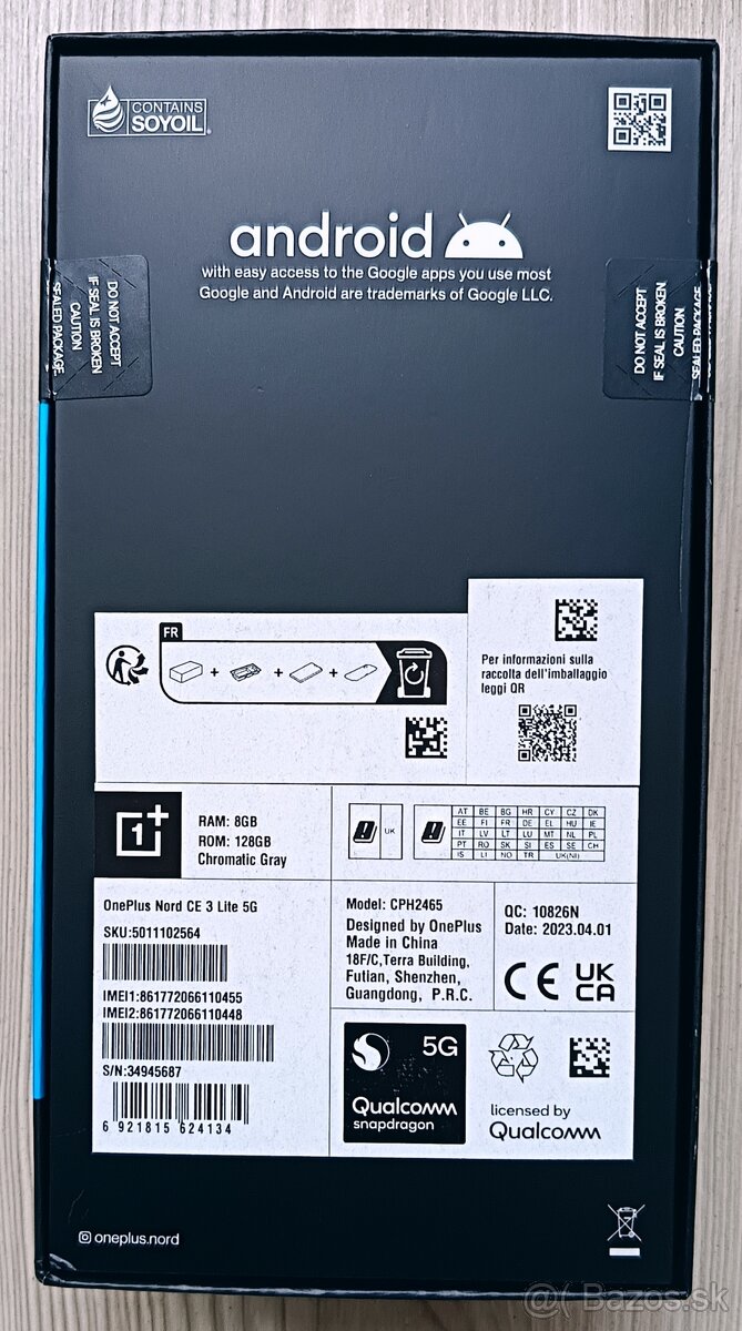 Predám One Plus Nord CE 3 Lite 5G - 8