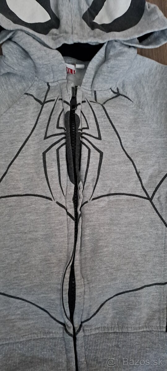 Mikiny pre chlapcov na zapínanie (zips), veľ. 104, 110, 116 - 8