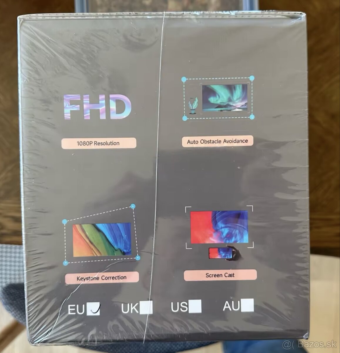 Projektor LED - Silný, Wifi, android, Bluetooth - 8