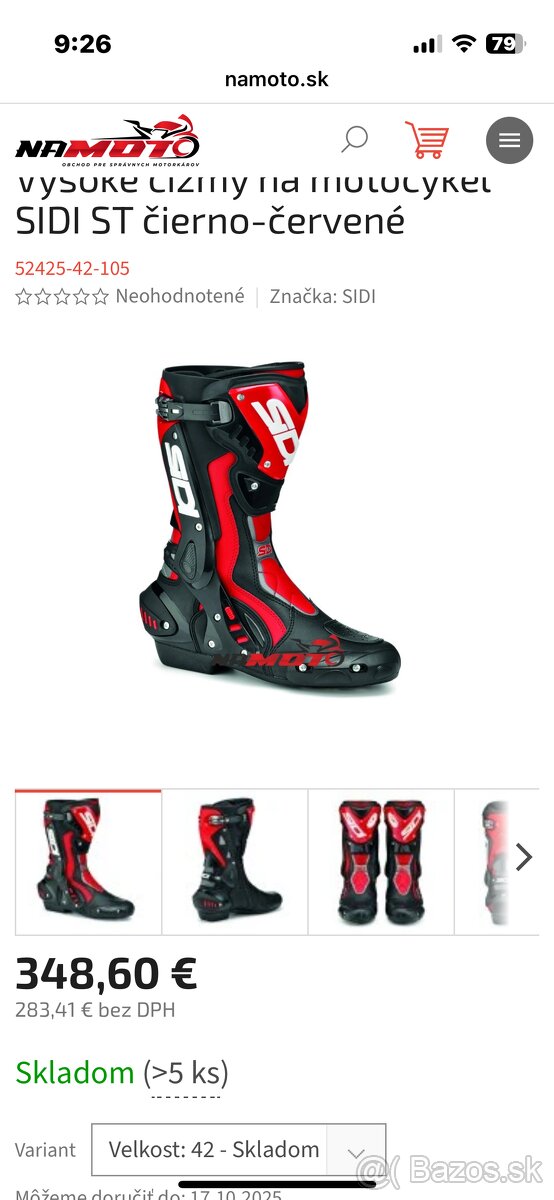 SIDI ST veľkosť. 40 - 8