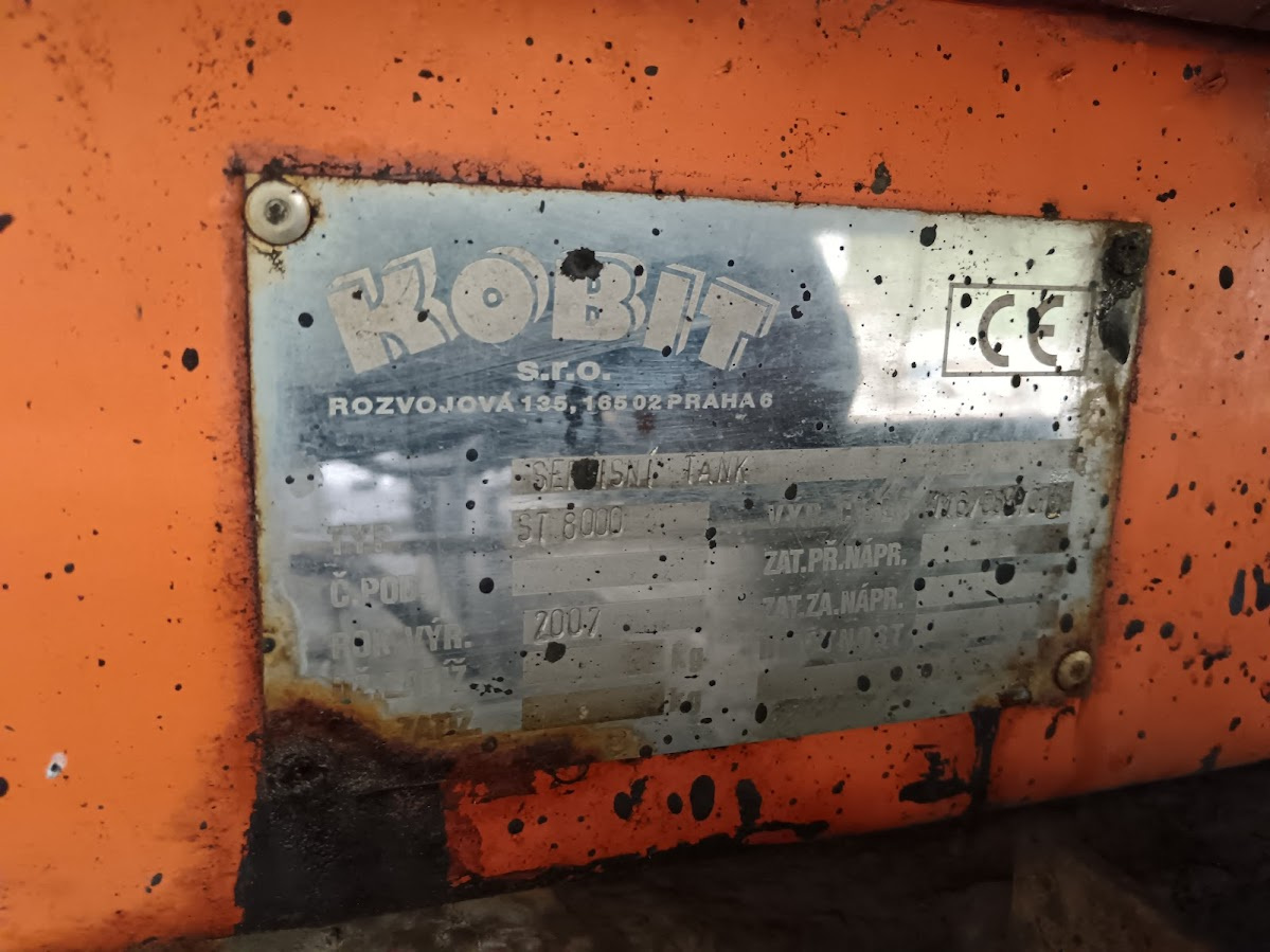 TATRA 815 postřikovač asfaltu Kobit ST8000 - 8