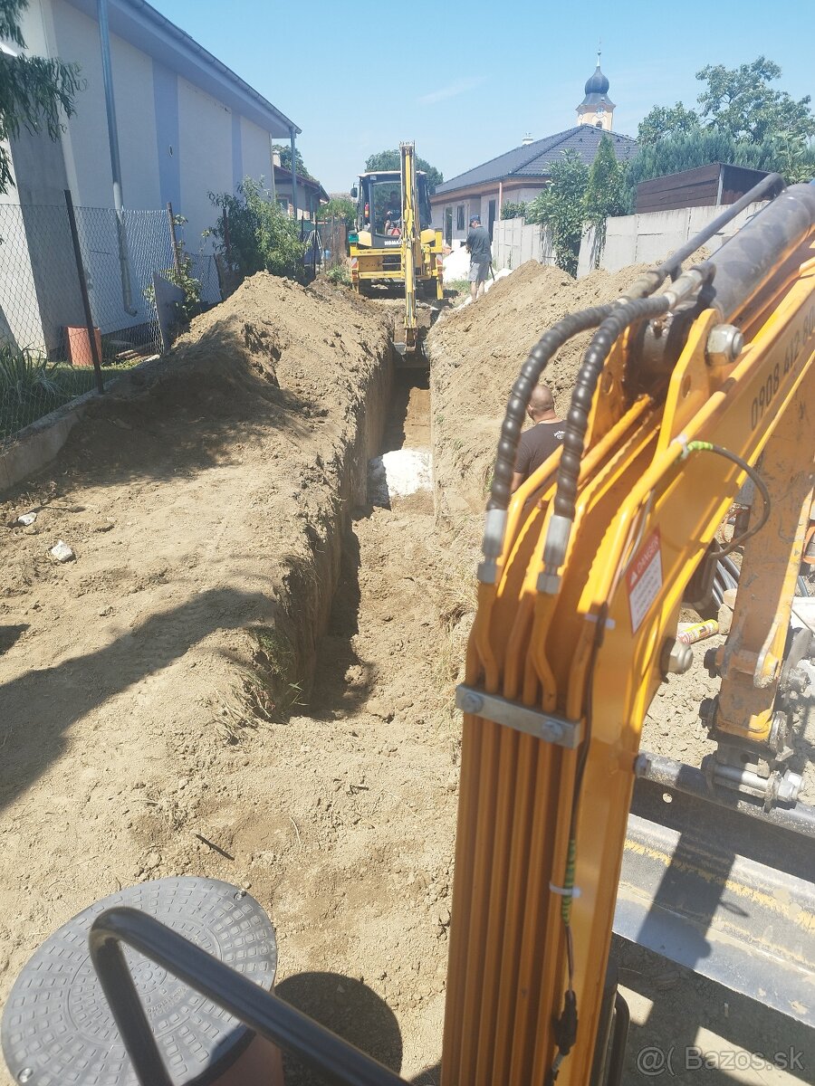 Výkopové práce minibagrom - 8