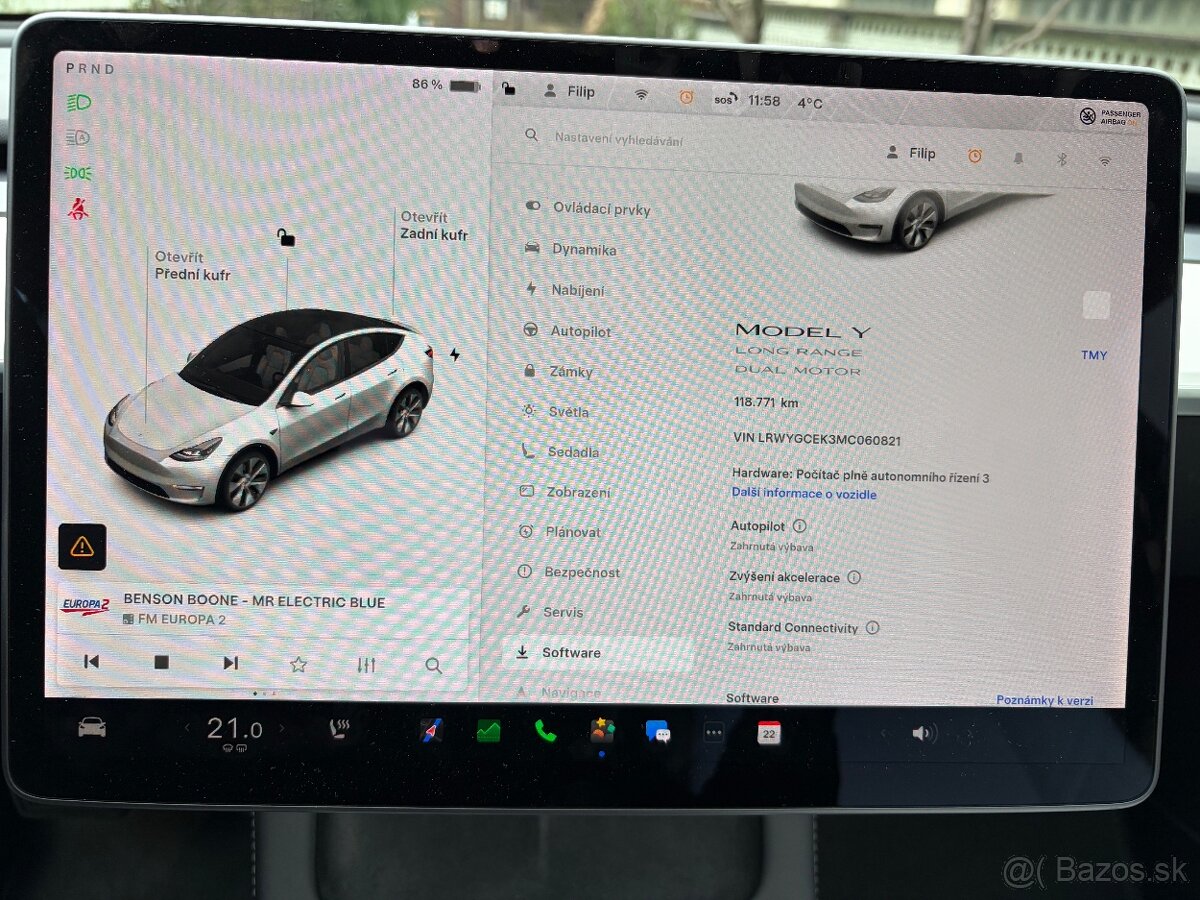 Tesla model Y ✅ Long Range ✅ Boost ✅ Tazne zariadenie - 8