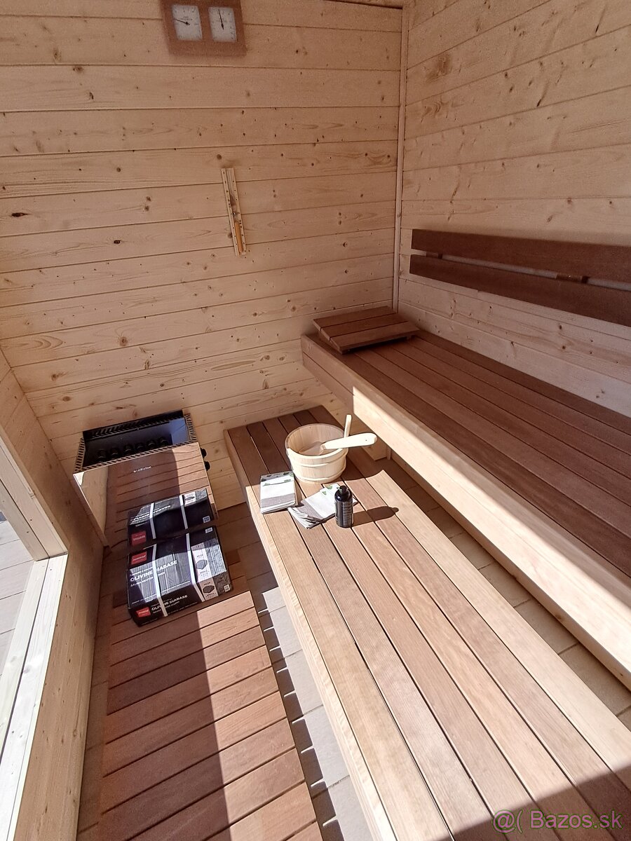 Modulova finska sauna EKO 190x170cm - 8