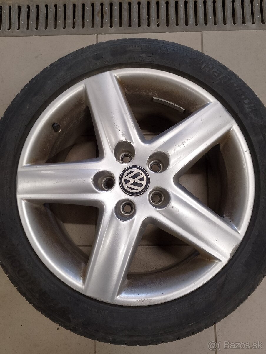Alu disky/pneumatiky R17 Volkswagen Audi Seat Škoda - 8