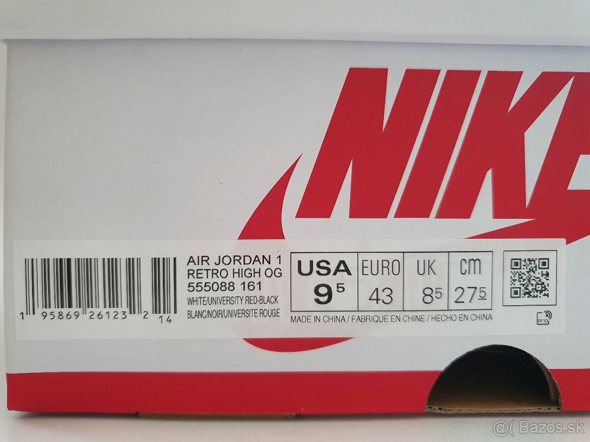 Nike Air Jordan 1 High OG Heritage - 8