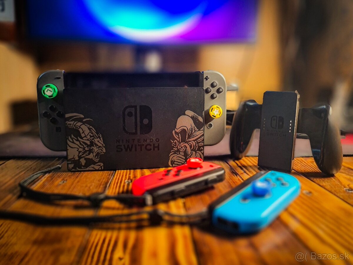 Nintendo Switch Diablo edícia + 15 hier, ovládač, prísluš. - 8