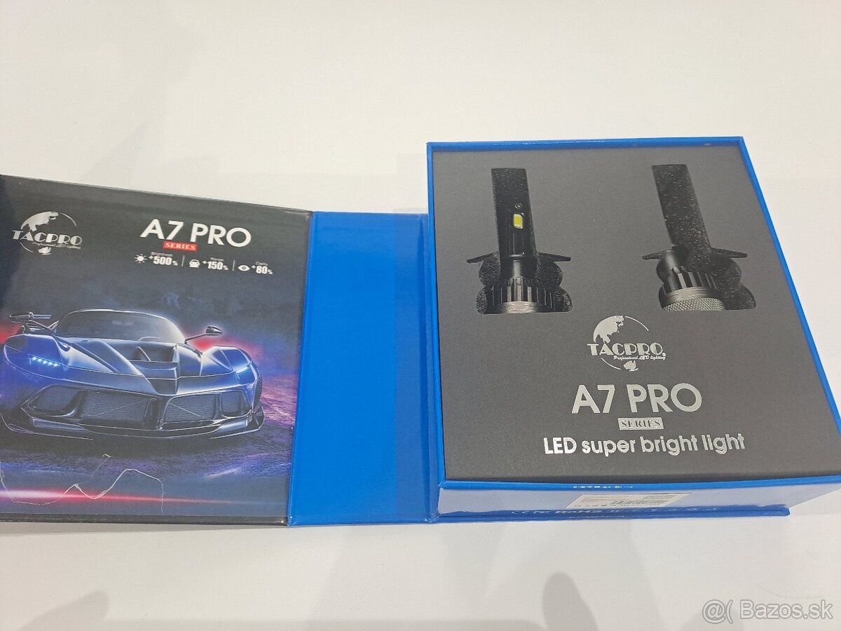 LED H4 - Extra silné žiarovky s CANBUS - 350W - 35000Lm - 8