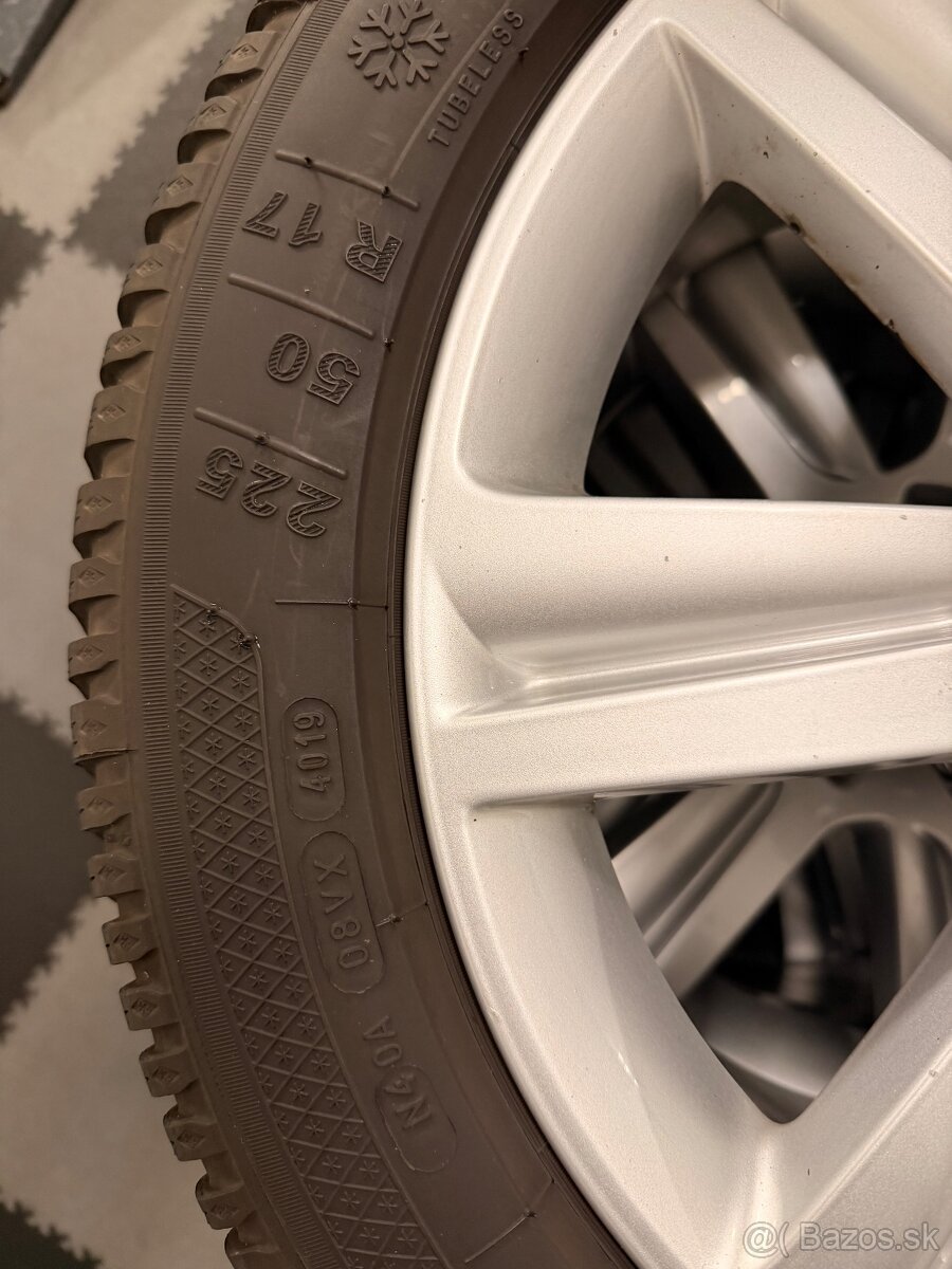 5x112 17” + zimne pneu 225/50 r17 Kleber krisalp hp3 dot4019 - 8