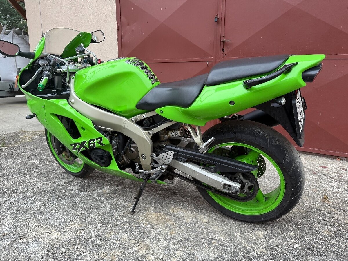 Kawasaki ZX6R Ninja Dôvod predaja nevyužitá, po dedičskom - 8