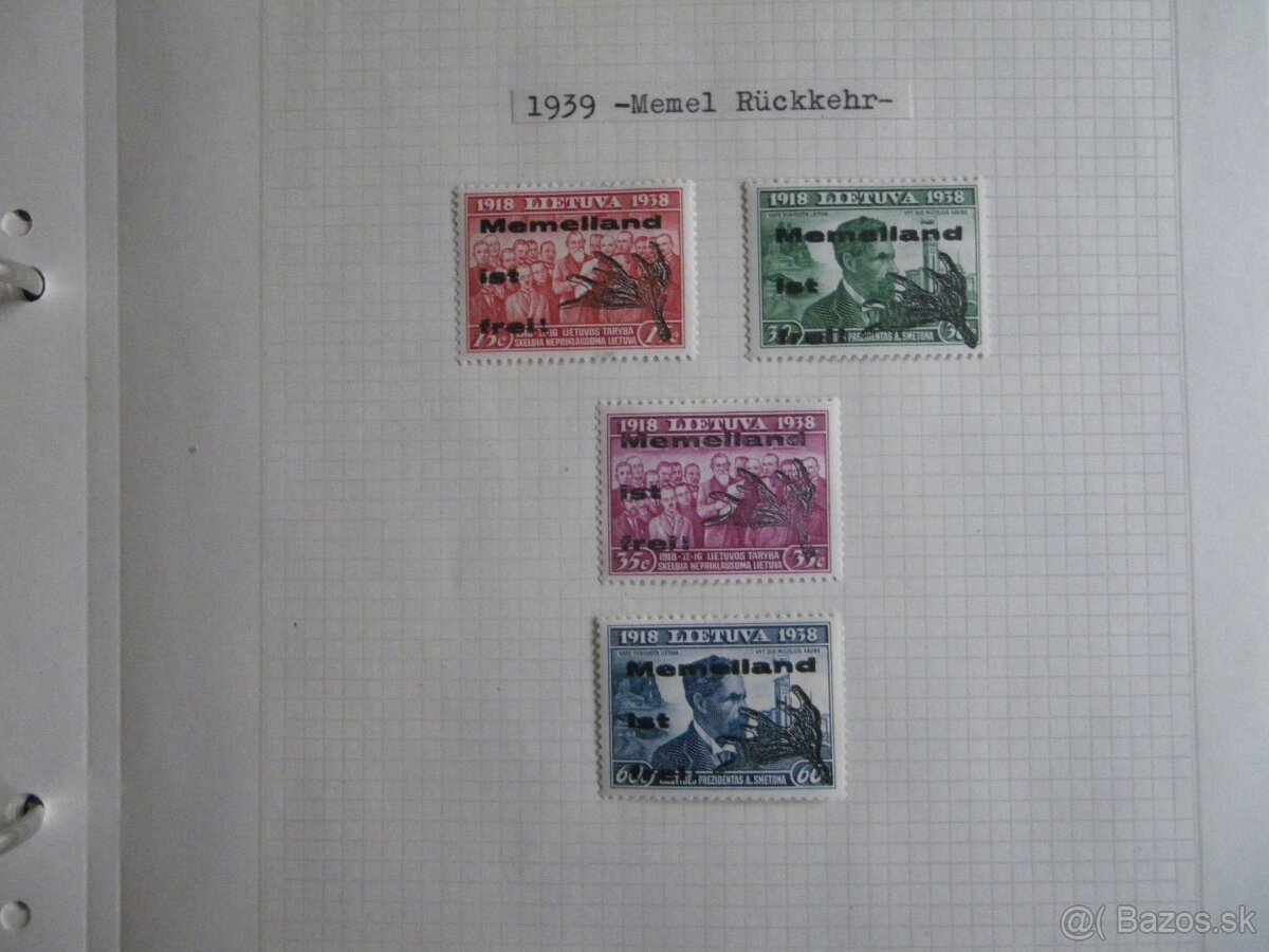 OKUPACNE znamky 1939-41 - 8