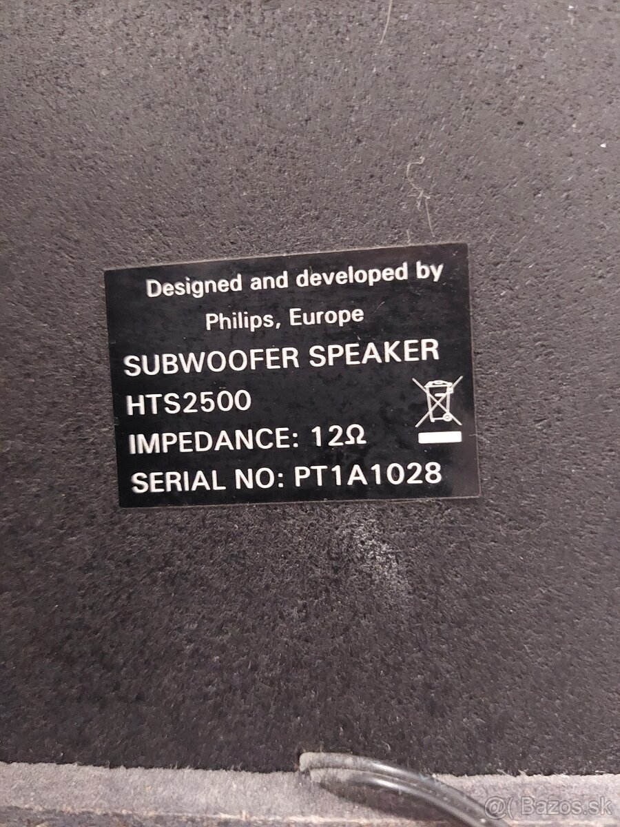 Predám domáce DVD-USB domáce kino Philips - 8