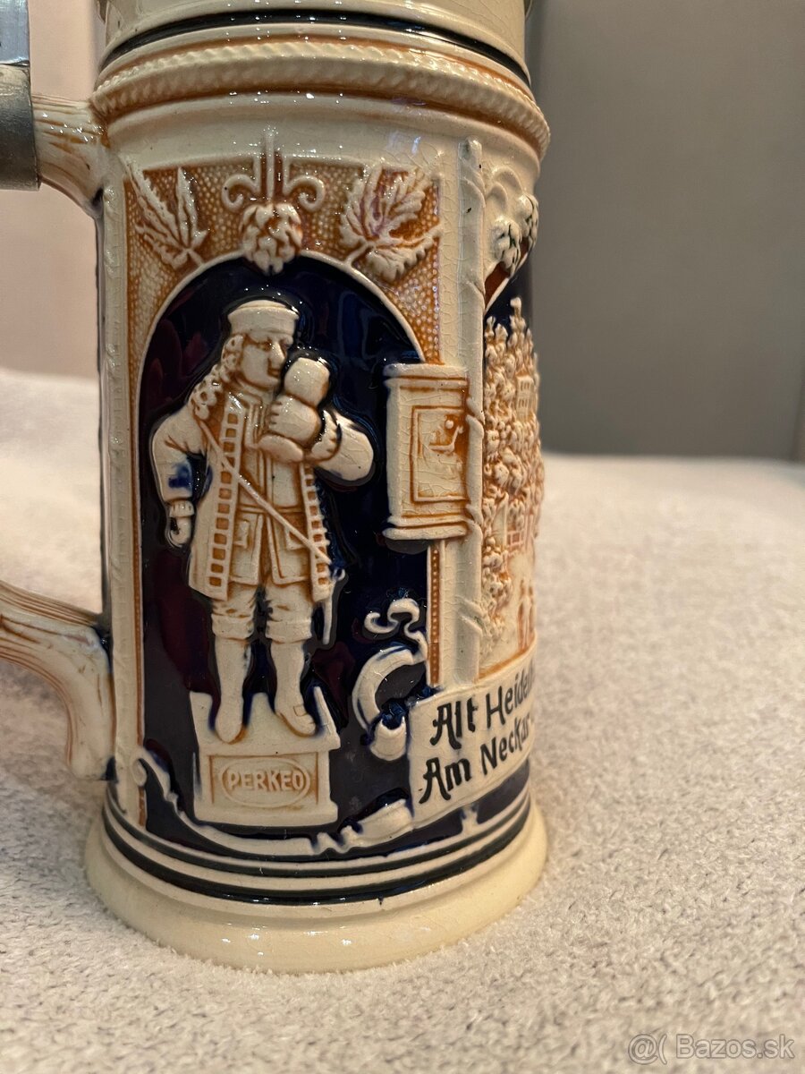 Keramický pivný pohár - 8