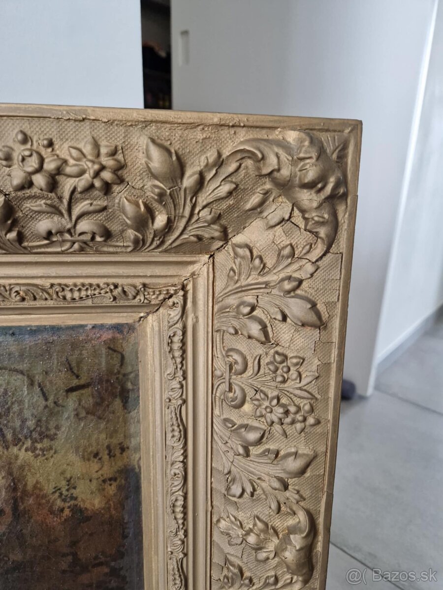 Starožitný obraz... - 8