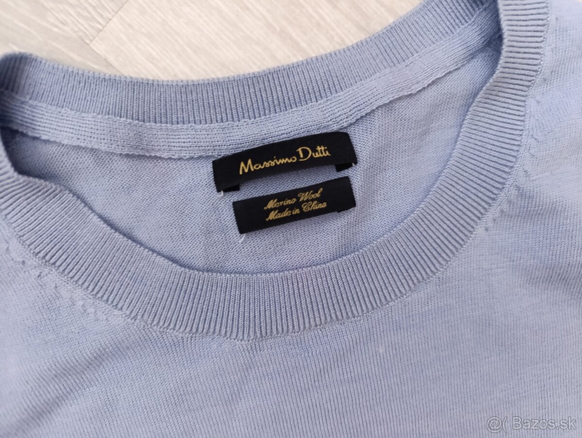 Nový pánsky pulover MASSIMO DUTTI -veľ. XL - 8