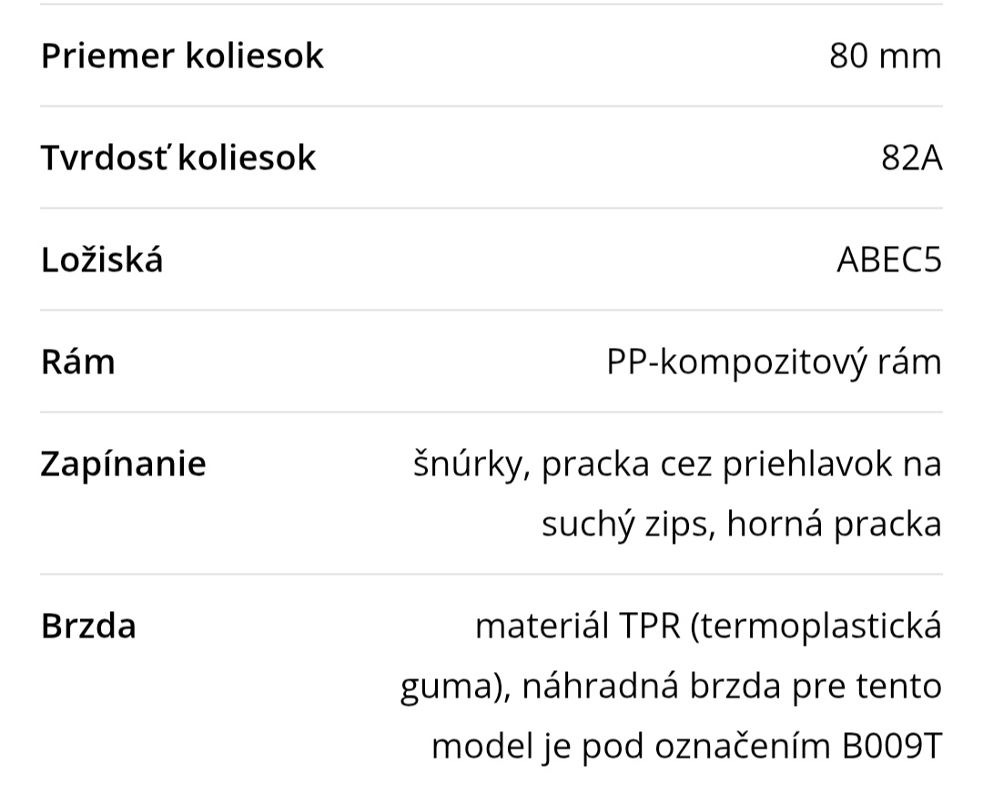 Predám pánske kolieskové korčule - 8