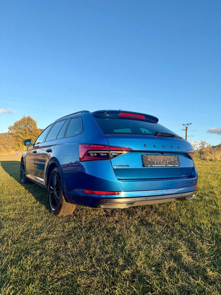 Škoda Superb 2.0tdi sportline s DPH - 8