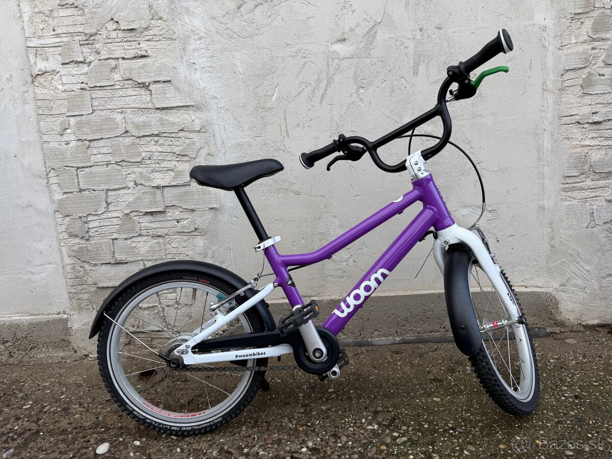 Woom 3 Automagic fialovy - 8