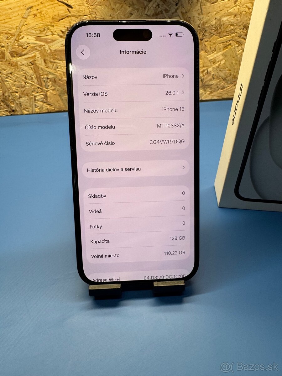 iPhone 15 128gb ako nový - 8