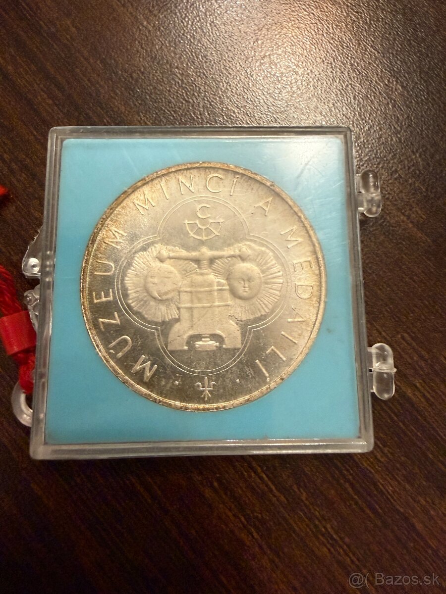 strieborne mince prof - 8