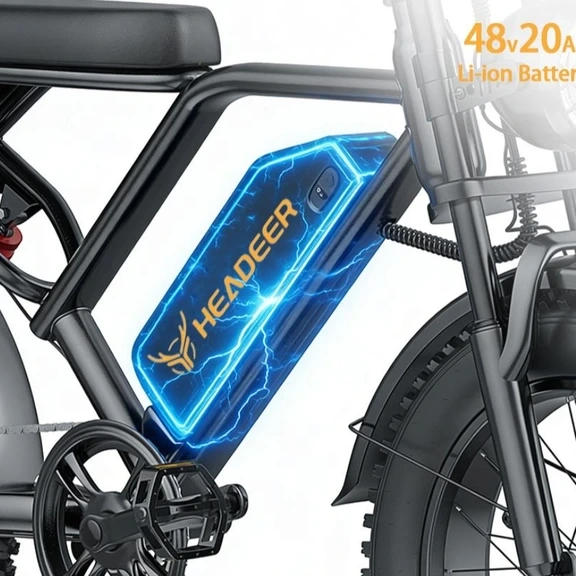 Elektrický bicykel Headeer BK20 - 8