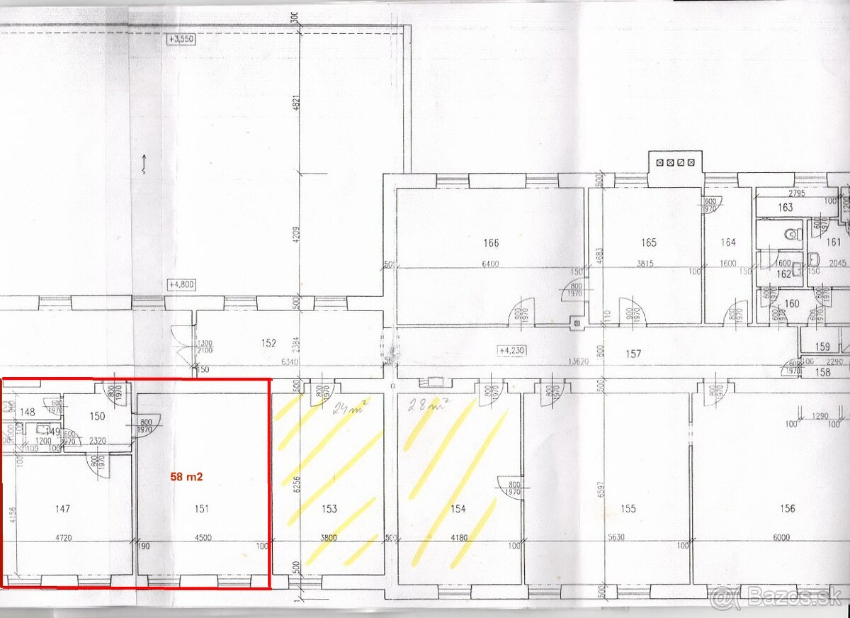 Reprezentatívny kancelársky priestor 58 m², Nitra centrum - 8