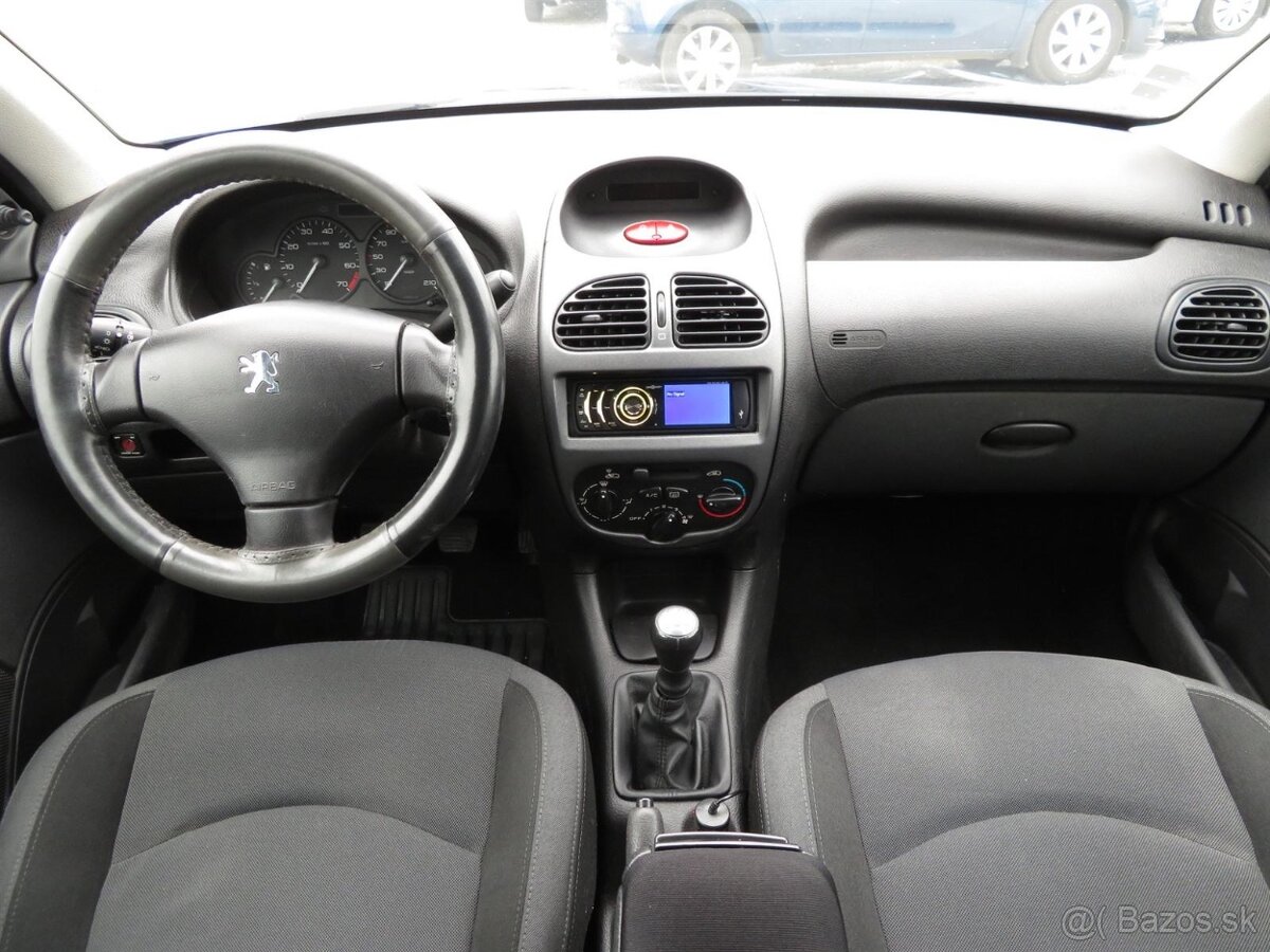 rozpredám: Peugeot 206 1.1i, 1.4i, 1.6i 16V, 1.4 Hdi 1.6 Hdi - 8